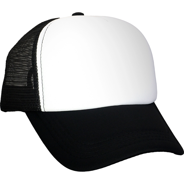 Foam Hexagon Emblem Trucker Hat... from ASI 30208 A P Specialties / AP Specialties