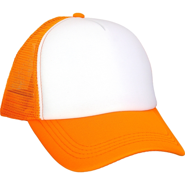 Foam Hexagon Emblem Trucker Hat... from ASI 30208 A P Specialties / AP Specialties