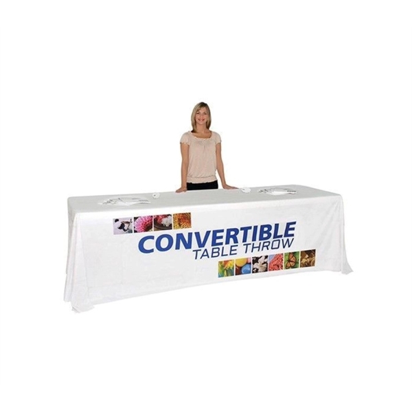 Convertible table cover plus full color heat transfer printing on 1... from ASI 37218 Athena Promo (tm)