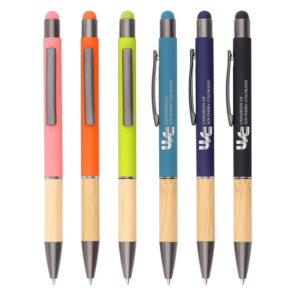Bamboo Soft Touch Pen.... from ASI 90859 Tempo Industries Inc / Tempoline