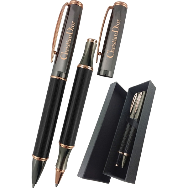 Carbon Executive Pen Set.... from ASI 90859 Tempo Industries Inc