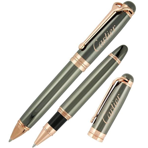 Idol Rose Gold Executive Pen Set.... from ASI 90859 Tempo Industries Inc