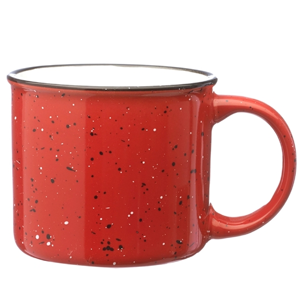 Campfire ceramic mug with 13 oz. capacity with silkscreen imprint... from ASI 37218 Athena Promo (tm)