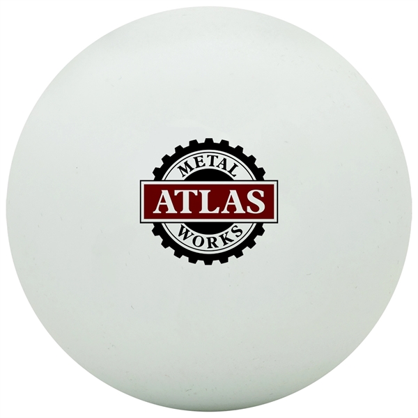 White lacrosse ball made of hard rubber in an official size... from ASI 38120 Ball Pro / Diversified Quality Kitchenware