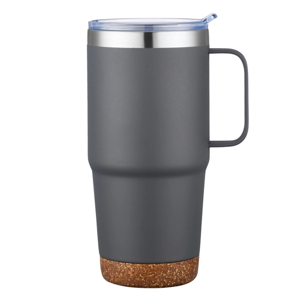 24 oz. vacuum insulated travel mug made of stainless steel with... from ASI 57655 STOPNGO Line