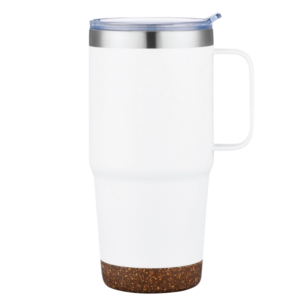 24 oz. vacuum insulated travel mug made of stainless steel with... from ASI 57655 STOPNGO Line