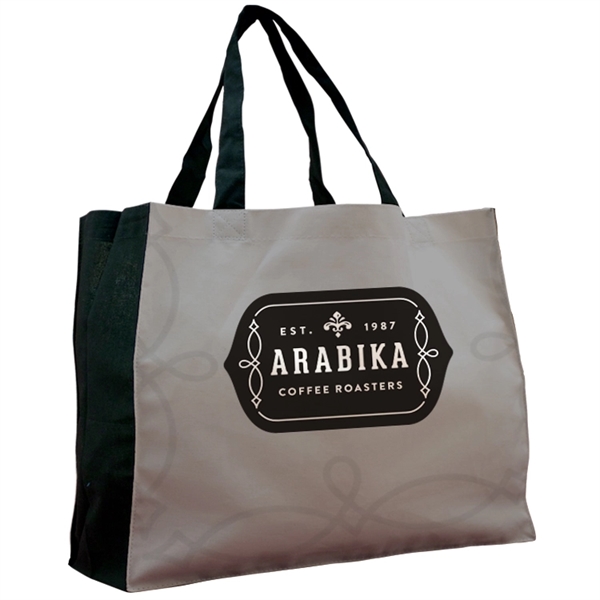 Wide Vibrant Color Cotton Tote, Sublimation (Front & Back), Minimum Quantity:... from ASI 67557 LimeLight Ent / Limelight USA