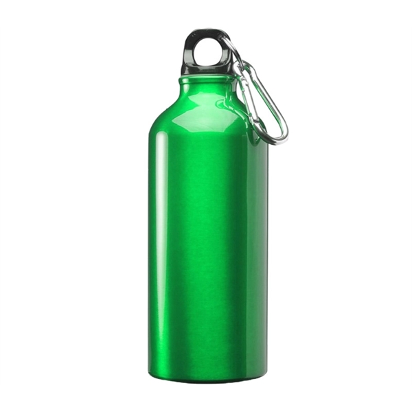 20 oz. Aluminum water bottle with carabiner plus free 1 color... from ASI 37218 Athena Promo (tm)