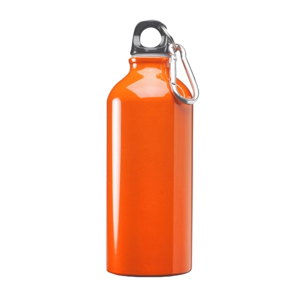 20 oz. Aluminum water bottle with carabiner plus free 1 color... from ASI 37218 Athena Promo (tm)