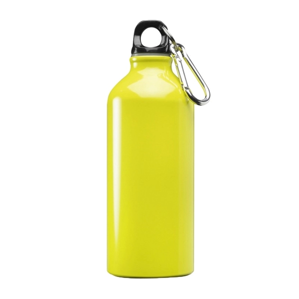 20 oz. Aluminum water bottle with carabiner plus free 1 color... from ASI 37218 Athena Promo (tm)