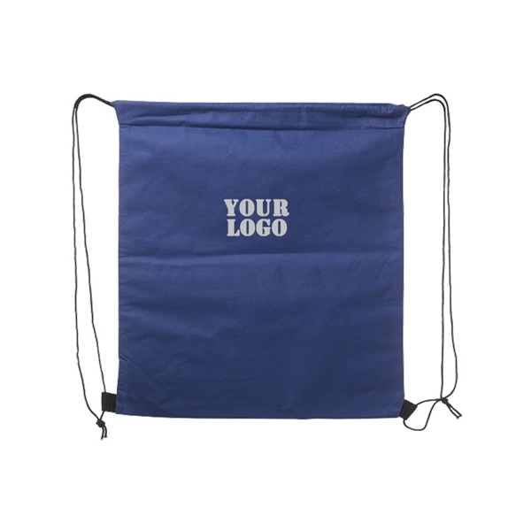 Non woven drawstring backpack plus free 1 color silkscreen imprint on... from ASI 37218 Athena Promo (tm)