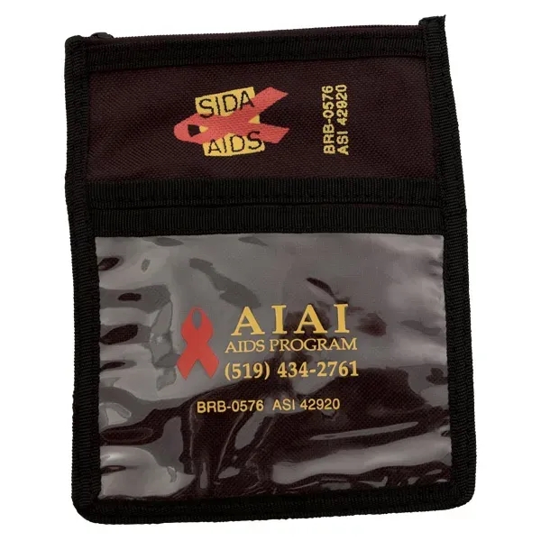 Polyester badge holder.... from ASI 42920 ZZ DROPPED -Busrel Inc