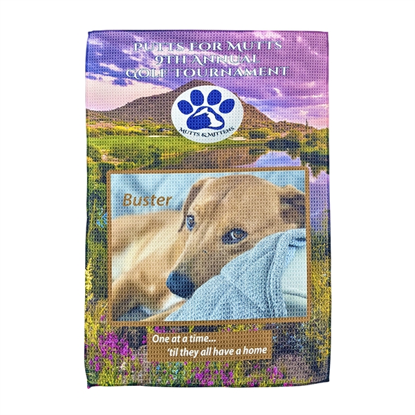 Trendy waffle weave towels.... from ASI 90859 Tempo Industries Inc