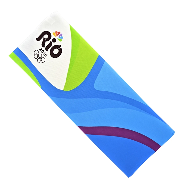 These cooling towels are great giveaway items.... from ASI 90859 Tempo Industries Inc