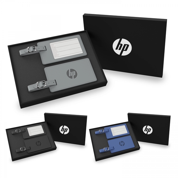 Kit includesbr/2x G529 Neoskin reg;  Luggage Tagbr/P521 2-Piece Gift BoxPACKAGING... from ASI 88660 Spector & Co.