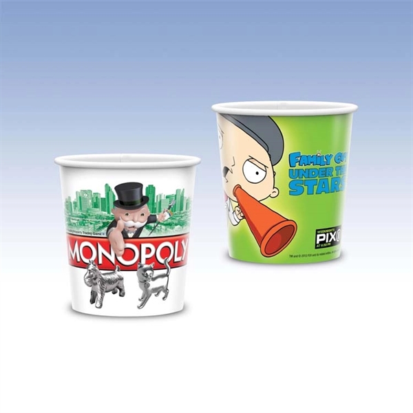 12 oz-Recycled Cold Paper Cups- Paper Container with Hi-Definition Full Color... from ASI 49716 Digispec & CounterPoint