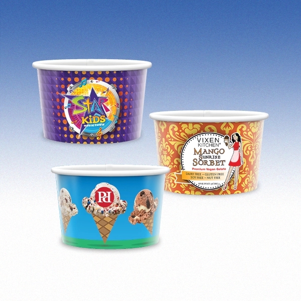 5 oz-Recycled Cold Paper Cups- Paper Container with Hi-Definition Full Color... from ASI 49716 Digispec & CounterPoint