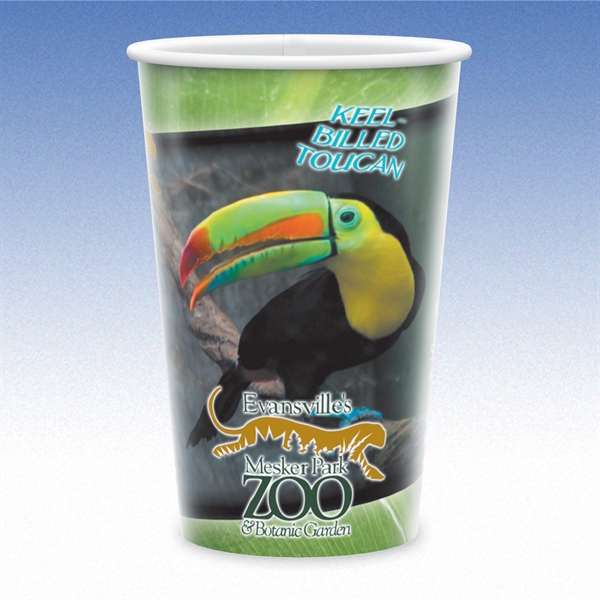 22 oz-Recycled Cold Paper Cup with Hi-Definition Full Color Imprint, Made... from ASI 49716 Digispec & CounterPoint
