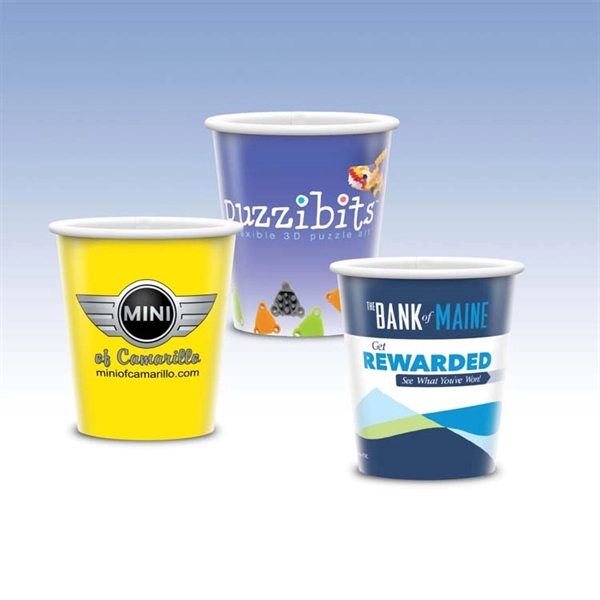 9 oz-Recycled Paper Cups-Coffee Cup with Hi-Definition Full Color Imprint, Made... from ASI 49716 Digispec & CounterPoint