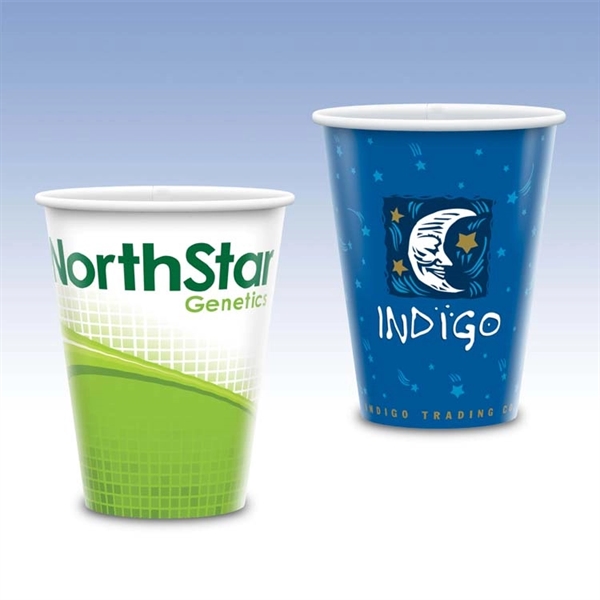 12 oz-Paper Cups-Coffee Cup with Hi-Definition Full Color Imprint, Made in... from ASI 49716 Digispec & CounterPoint