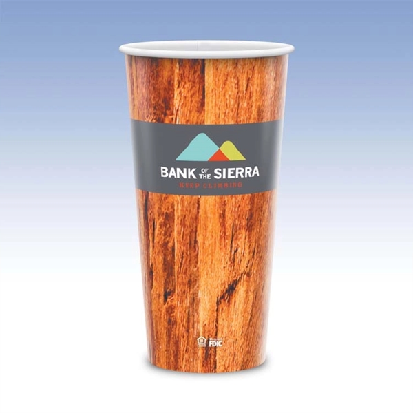 21 oz-Recycled Paper Cups-Coffee Cup with Hi-Definition Full Color Imprint, Made... from ASI 49716 Digispec & CounterPoint