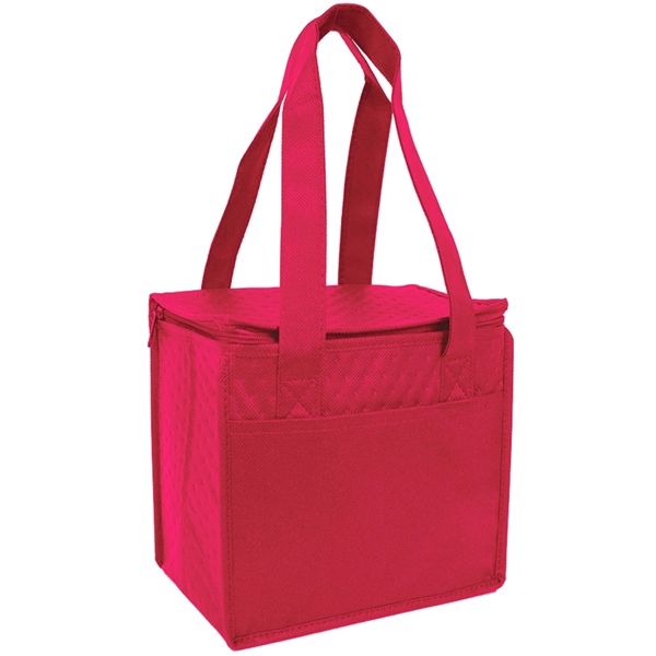9" x 8" x 6" non-woven polypropylene cooler bag with foil... from ASI 37980 Bagworld