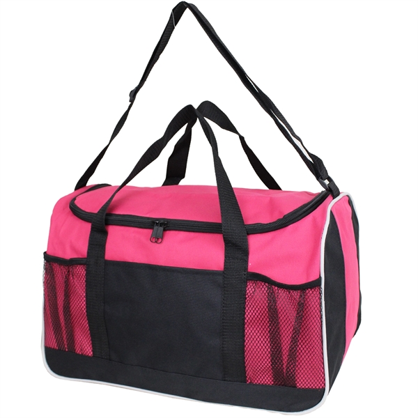17" x 10.5" x 9.5" sport duffel bag with multiple mesh... from ASI 37980 Bagworld