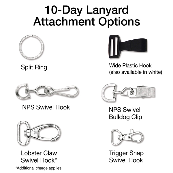 Sustainable custom silkscreen lanyards are strong and durable, yet comfortable enough... from ASI 79898 Promovision / PROMOVISION