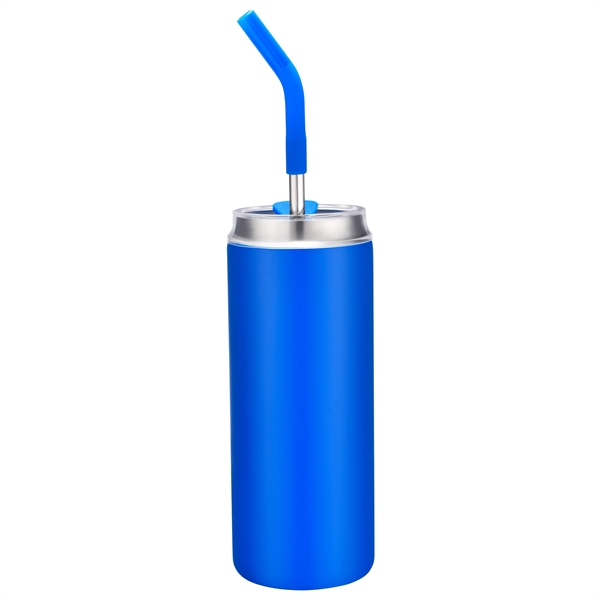 20 oz SipTek Vacuum Tumbler with Straw... from ASI 99030 Zipline / Zipline®