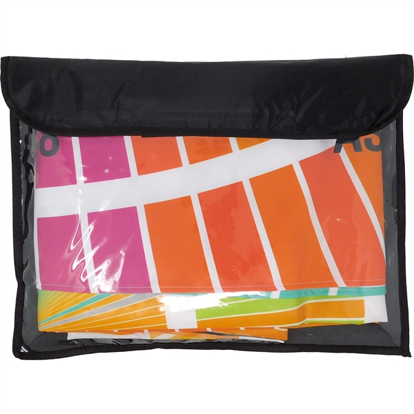 152" x 58" 65/35 polyester-cotton twill flat 3-sided table cover that... from ASI 61966 HPG / Beacon Promotions