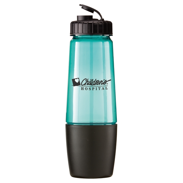 28 oz. sports water bottle with leak-resistant, push-pull lid, made from... from ASI 52840 Evans Manufacturing