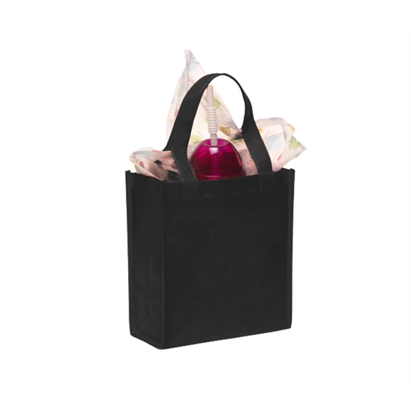 Small 80 GSM non woven eco-friendly tote bag free 1 color... from ASI 37218 Athena Promo (tm)