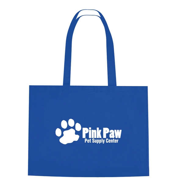Non-Woven Shopper Tote with hook and loop closure.  Made of... from ASI 61125 Hit Promotional Products / Hit®