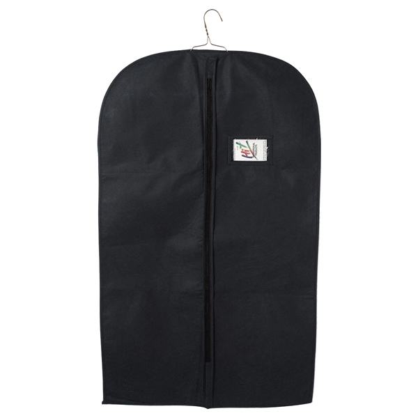 Non-woven garment bag with front zipper and identification window.... from ASI 61125 Hit Promotional Products / Hit®