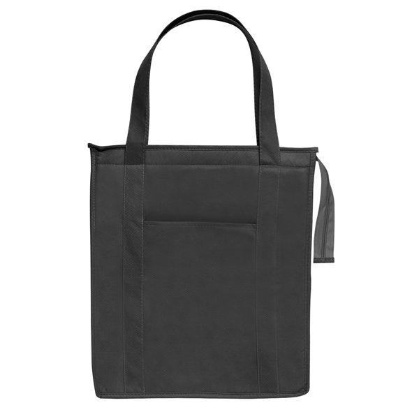 Non-Woven Insulated Shopper Tote Bag.  Made Of 80 Gram Non-Woven,... from ASI 61125 Hit Promotional Products / Hit®