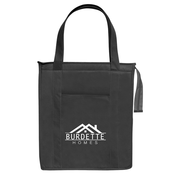 Non-Woven Insulated Shopper Tote Bag.  Made Of 80 Gram Non-Woven,... from ASI 61125 Hit Promotional Products / Hit®