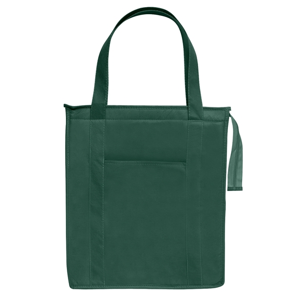 Non-Woven Insulated Shopper Tote Bag.  Made Of 80 Gram Non-Woven,... from ASI 61125 Hit Promotional Products / Hit®