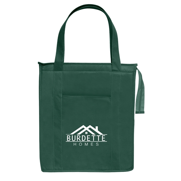 Non-Woven Insulated Shopper Tote Bag.  Made Of 80 Gram Non-Woven,... from ASI 61125 Hit Promotional Products / Hit®