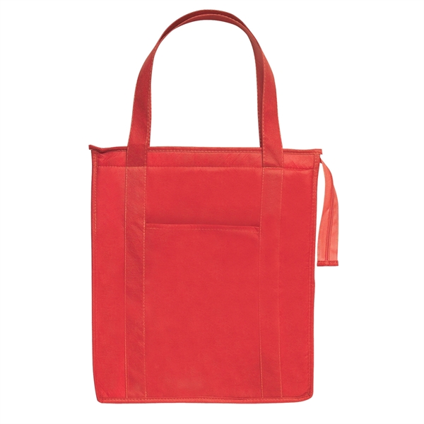 Non-Woven Insulated Shopper Tote Bag.  Made Of 80 Gram Non-Woven,... from ASI 61125 Hit Promotional Products / Hit®