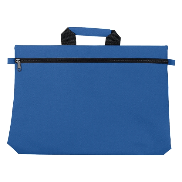 Document bag with padded handle, 600 denier polyester.... from ASI 61125 Hit Promotional Products / Hit®