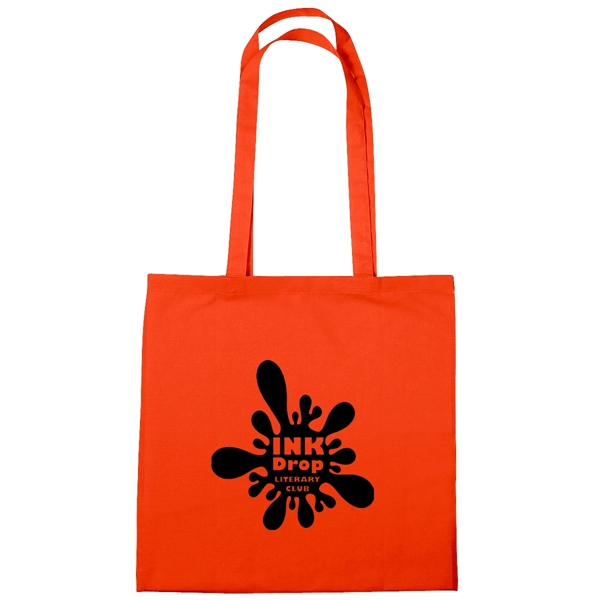 100% Natural Cotton Tote Bag.  30" Handles.  Spot Clean/Air... from ASI 61125 Hit Promotional Products / Hit®