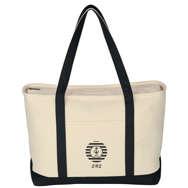 Large Heavy Cotton Canvas Boat Tote.  24 oz. Canvas. ... from ASI 61125 Hit Promotional Products / Hit®