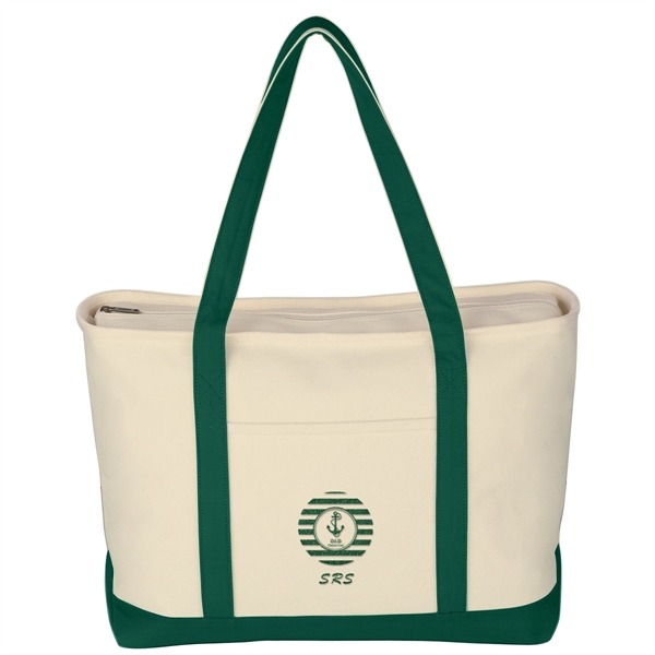 Large Heavy Cotton Canvas Boat Tote.  24 oz. Canvas. ... from ASI 61125 Hit Promotional Products / Hit®