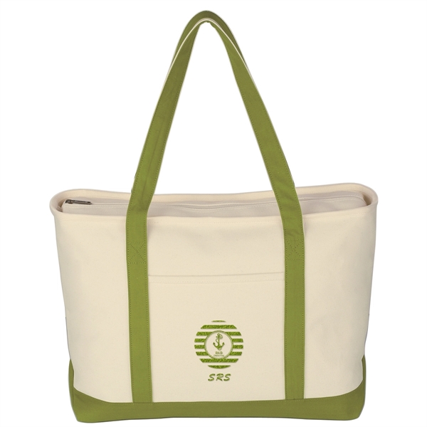 Large Heavy Cotton Canvas Boat Tote.  24 oz. Canvas. ... from ASI 61125 Hit Promotional Products / Hit®