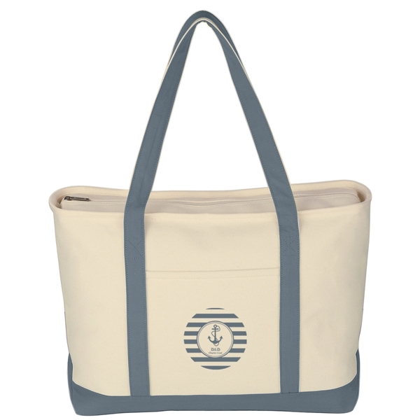 Large Heavy Cotton Canvas Boat Tote.  24 oz. Canvas. ... from ASI 61125 Hit Promotional Products / Hit®