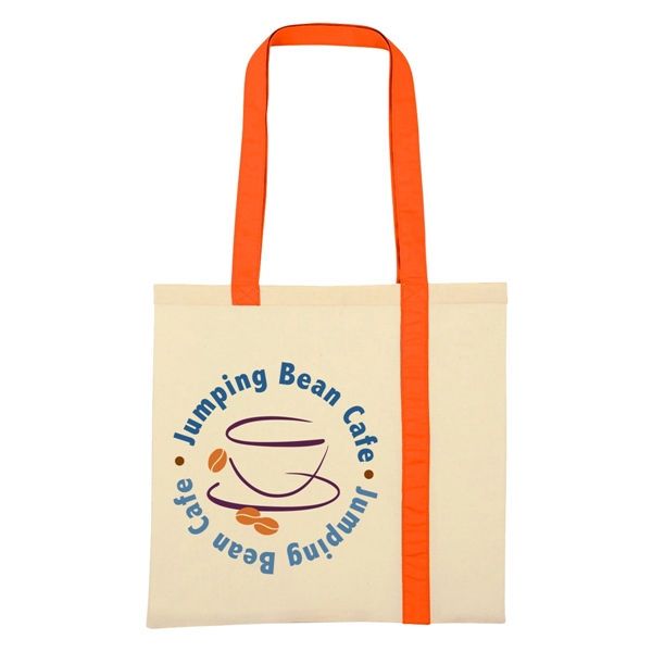 Striped Economy Cotton Canvas Tote.  5 oz. Canvas.  29"... from ASI 61125 Hit Promotional Products / Hit®