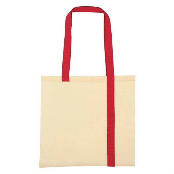 Striped Economy Cotton Canvas Tote.  5 oz. Canvas.  29"... from ASI 61125 Hit Promotional Products / Hit®