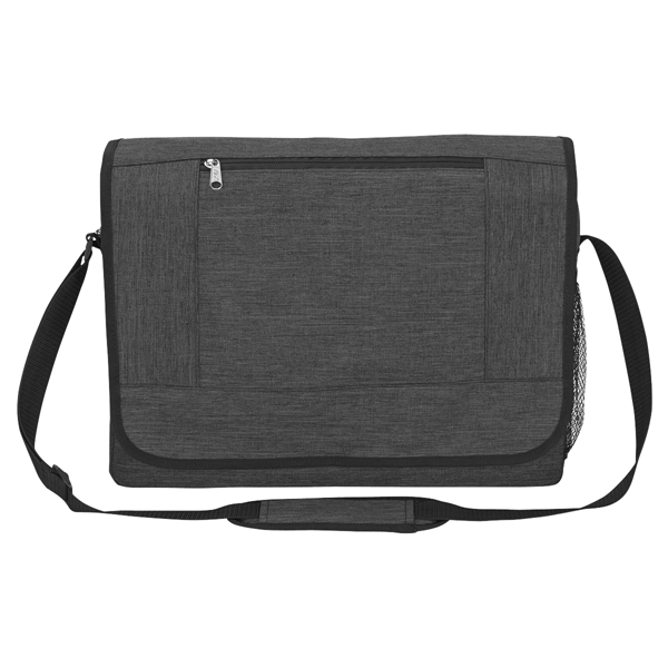 High Line Messenger Bag.  Made Of 600 Denier Polycanvas Material.... from ASI 61125 Hit Promotional Products / Hit®