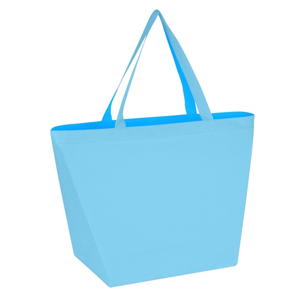 Non-Woven Budget Shopper Tote Bag.  Made of 80 Gram Non-Woven,... from ASI 61125 Hit Promotional Products / Hit®