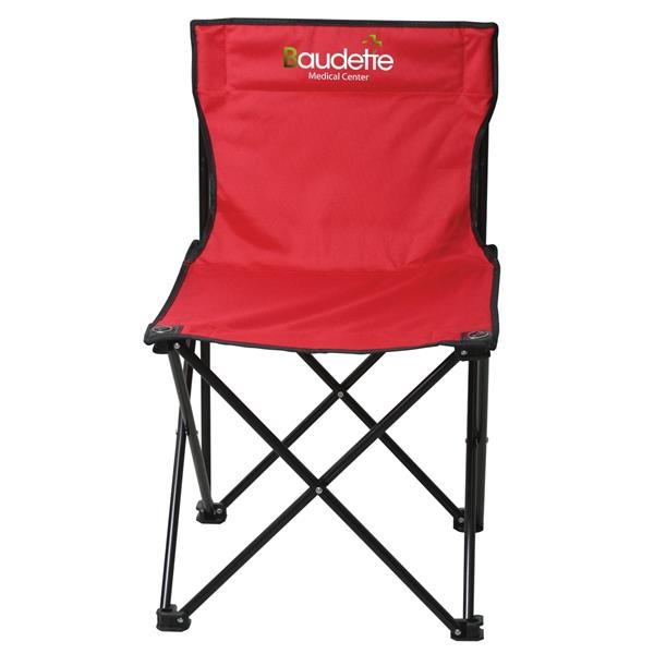 Folding chair made of 600 denier nylon with 210 denier nylon... from ASI 61125 Hit Promotional Products / Hit®